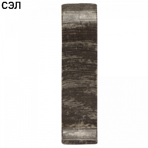 Соединитель для плинтуса напольного ПВХ Line Plast L028 Дуб Колониальный 58 мм