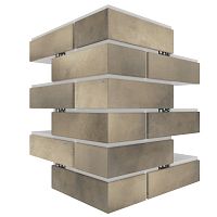 Угловая термопанель большая BestPoint Retro Brick Pepper 456х365х365х100 мм
