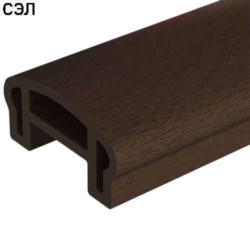 Перила верхние из ДПК Woodvex Select Венге 3000х100х50 мм Перила верхние из ДПК Woodvex Select Венге 3000х100х50 мм