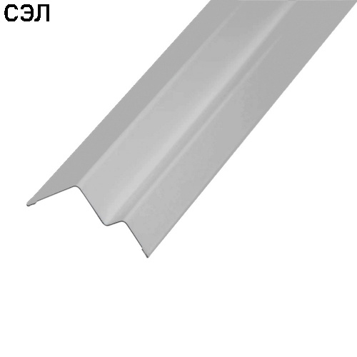 PLL-профиль алюминиевый Cesal 3313 Металлик 15х7х9х13х3000х0,4 мм