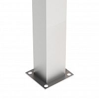 Металлический стакан для монтажа столбов ограждений Woodvex Select 900х80х80 мм