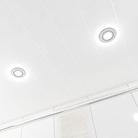 Потолок реечный Cesal 3306 Белый матовый Profi 150х4000х0,3 мм