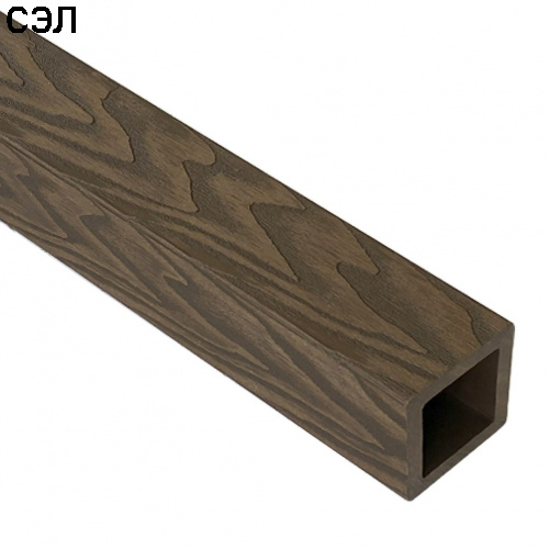 Балясина из ДПК EasyDecking Вуд-Икс Венге 2800х50х50 мм Балясина из ДПК EasyDecking Вуд-Икс Венге 2800х50х50 мм
