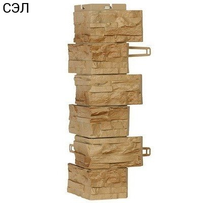 Угол наружный Royal Stone Rocky Stone Ричмонд 600х185х185 мм Угол наружный Royal Stone Rocky Stone Ричмонд 600х185х185 мм