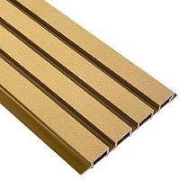 Фасадная доска из ДПК EasyDecking Вуд-Икс Рейка Дуб 3000х200х26 мм