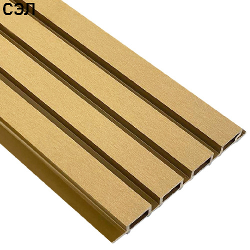 Фасадная доска из ДПК EasyDecking Вуд-Икс Рейка Дуб 3000х200х26 мм Фасадная доска из ДПК EasyDecking Вуд-Икс Рейка Дуб 3000х200х26 мм