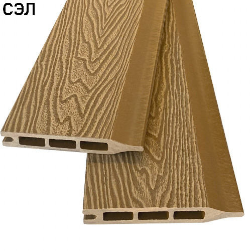 Заборная доска шип-паз из ДПК EasyDecking Вуд-Икс Дуб 3000х146х20 мм Заборная доска шип-паз из ДПК EasyDecking Вуд-Икс Дуб 3000х146х20 мм