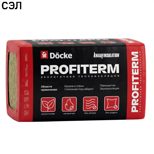 Утеплитель Docke Profiterm TS038 плита 1300x600x50 мм 16 шт в упаковке Утеплитель Docke Profiterm TS038 плита 1300x600x50 мм 16 шт в упаковке
