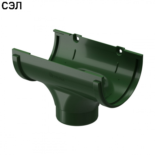 Воронка водосточная ПВХ Docke Standard Зеленая 120/80 мм