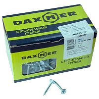Саморезы Daxmer по металлу оцинкованные с прессшайбой острые 4,2х32 мм