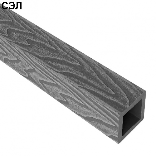 Балясина из ДПК EasyDecking Вуд-Икс Серый 2800х50х50 мм Балясина из ДПК EasyDecking Вуд-Икс Серый 2800х50х50 мм