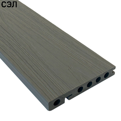 Финишная доска из ДПК EasyDecking Ко-экструзия Старое дерево 4000х145х21 мм Финишная доска из ДПК EasyDecking Ко-экструзия Старое дерево 4000х145х21 мм