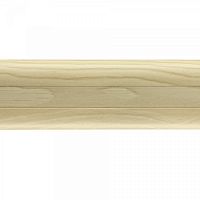 Плинтус напольный ПВХ Line Plast L030 Дуб Снежный 2500х58х22 мм