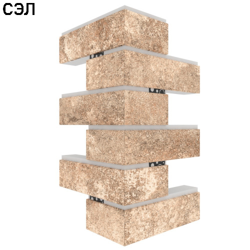 Угловая термопанель малая BestPoint Exclusive Hard Stone 456х236х236х40 мм Угловая термопанель малая BestPoint Exclusive Hard Stone 456х236х236х40 мм