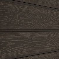 Фасадная доска из ДПК Savewood Sorbus Тангенциальный распил Темно-коричневый 4000х157х20 мм