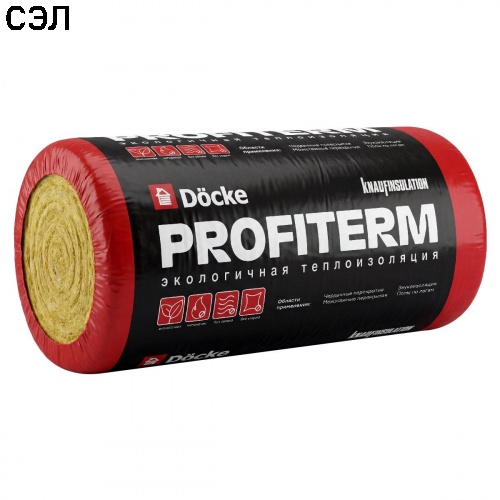 Утеплитель Docke Profiterm TS040 рулон 7380x1220x50 мм 2 шт в упаковке Утеплитель Docke Profiterm TS040 рулон 7380x1220x50 мм 2 шт в упаковке