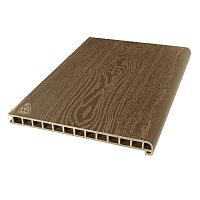 Ступень из ДПК Savewood Radix Тангенциальный распил Тик 2000х320х25 мм