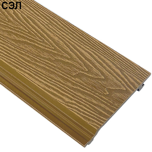 Фасадная панель из ДПК EasyDecking Вуд-Икс Дуб 3000х134х21 мм Фасадная панель из ДПК EasyDecking Вуд-Икс Дуб 3000х134х21 мм