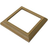 Крышка нижняя из ДПК EasyDecking Вуд-Икс Дуб 140х140 мм
