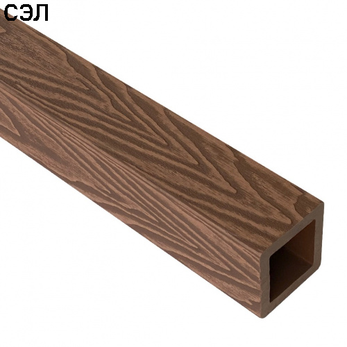 Балясина из ДПК EasyDecking Вуд-Икс Коричневый 2800х50х50 мм Балясина из ДПК EasyDecking Вуд-Икс Коричневый 2800х50х50 мм