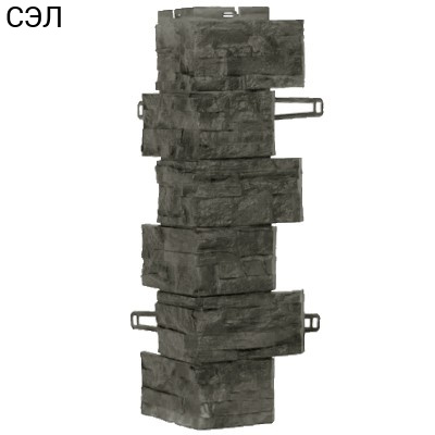 Угол наружный Royal Stone Rocky Stone Квебек Угол наружный Royal Stone Rocky Stone Квебек