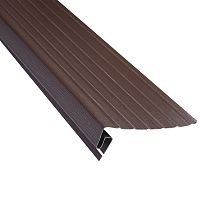 J-фаска UnionKraft Коричневая 3000х192х40 мм