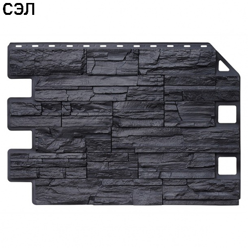 Фасадная панель Royal Stone Rocky Stone Кингстон 800х600 мм Фасадная панель Royal Stone Rocky Stone Кингстон 800х600 мм