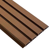 Фасадная доска из ДПК EasyDecking Вуд-Икс Рейка Коричневый 3000х200х26 мм