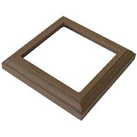 Крышка нижняя из ДПК EasyDecking Вуд-Икс Венге 140х140 мм