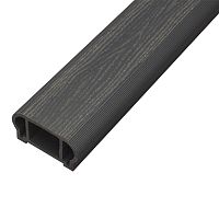 Перила верхние из ДПК Faynag Wood Мокрый асфальт 3000х95х50 мм
