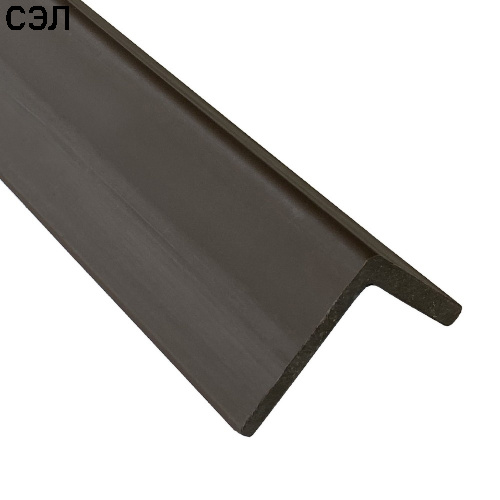 Уголок из ДПК EasyDecking Ко-Экструзия Каштан 3000х57х57 мм