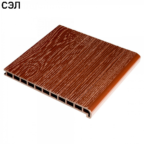 Ступень из ДПК Faynag Wood Шоколад 1500х320х24 мм Ступень из ДПК Faynag Wood Шоколад 1500х320х24 мм