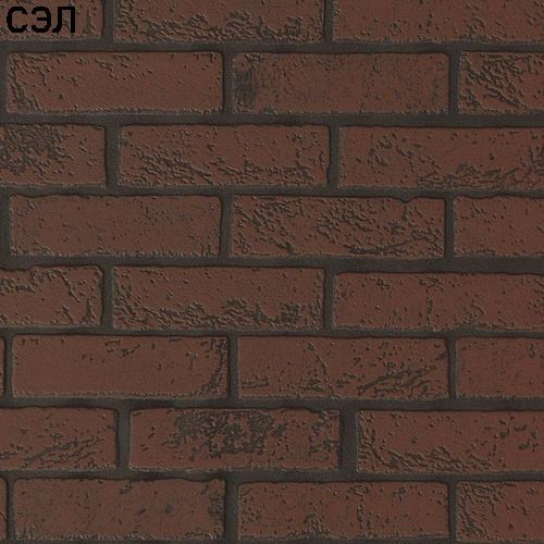 Листовая панель МДФ Albico Кирпич темно-красный Brick 01 2200х930х6 мм