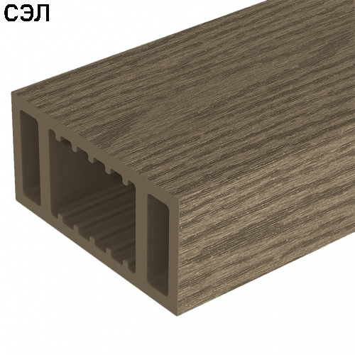 Перила нижние из ДПК Woodvex Select Кофе 3000х100х50 мм Перила нижние из ДПК Woodvex Select Кофе 3000х100х50 мм