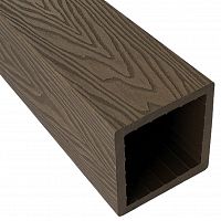 Столб из ДПК EasyDecking Венге 3000х100х100 мм