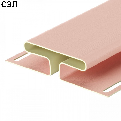 H-профиль соединительный Docke Персик 3000 мм