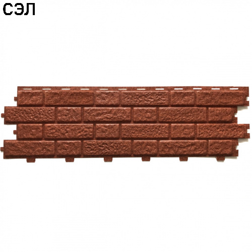 Фасадная панель Tecos Brickwork Бисмарк 1140х350 мм