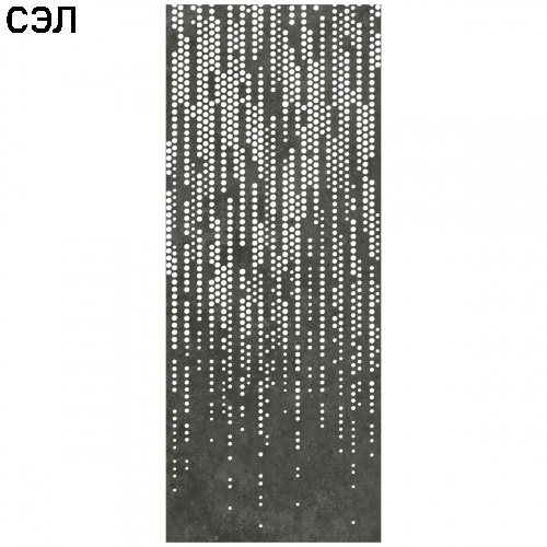 Фасадная панель фиброцементная Panda 05340-F Перфорация 3000х1200х8 мм