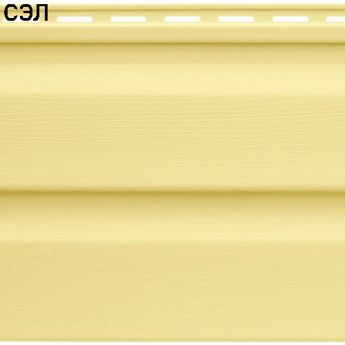 Сайдинг виниловый Альта-Профиль Канада Плюс Престиж Желтый 3660х230 мм