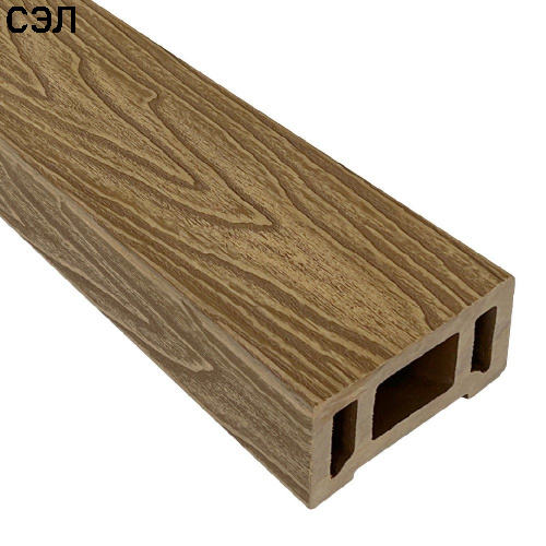 Перила из ДПК EasyDecking Вуд-Икс Дуб 3000х90х45 мм Перила из ДПК EasyDecking Вуд-Икс Дуб 3000х90х45 мм