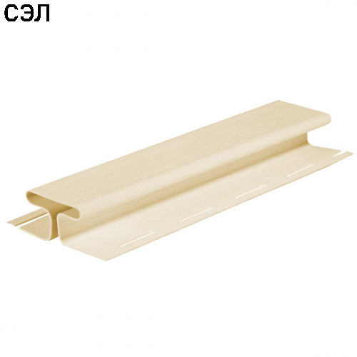 H-профиль соединительный FineBer Standart Classic Color Шампань 3000 мм H-профиль соединительный FineBer Standart Classic Color Шампань 3000 мм