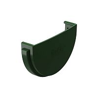 Заглушка желоба ПВХ Docke Standard Зеленая 120 мм