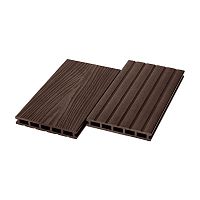 Террасная доска из ДПК RusDecking UnoDeck Mogano New Венге 4000х165х24 мм